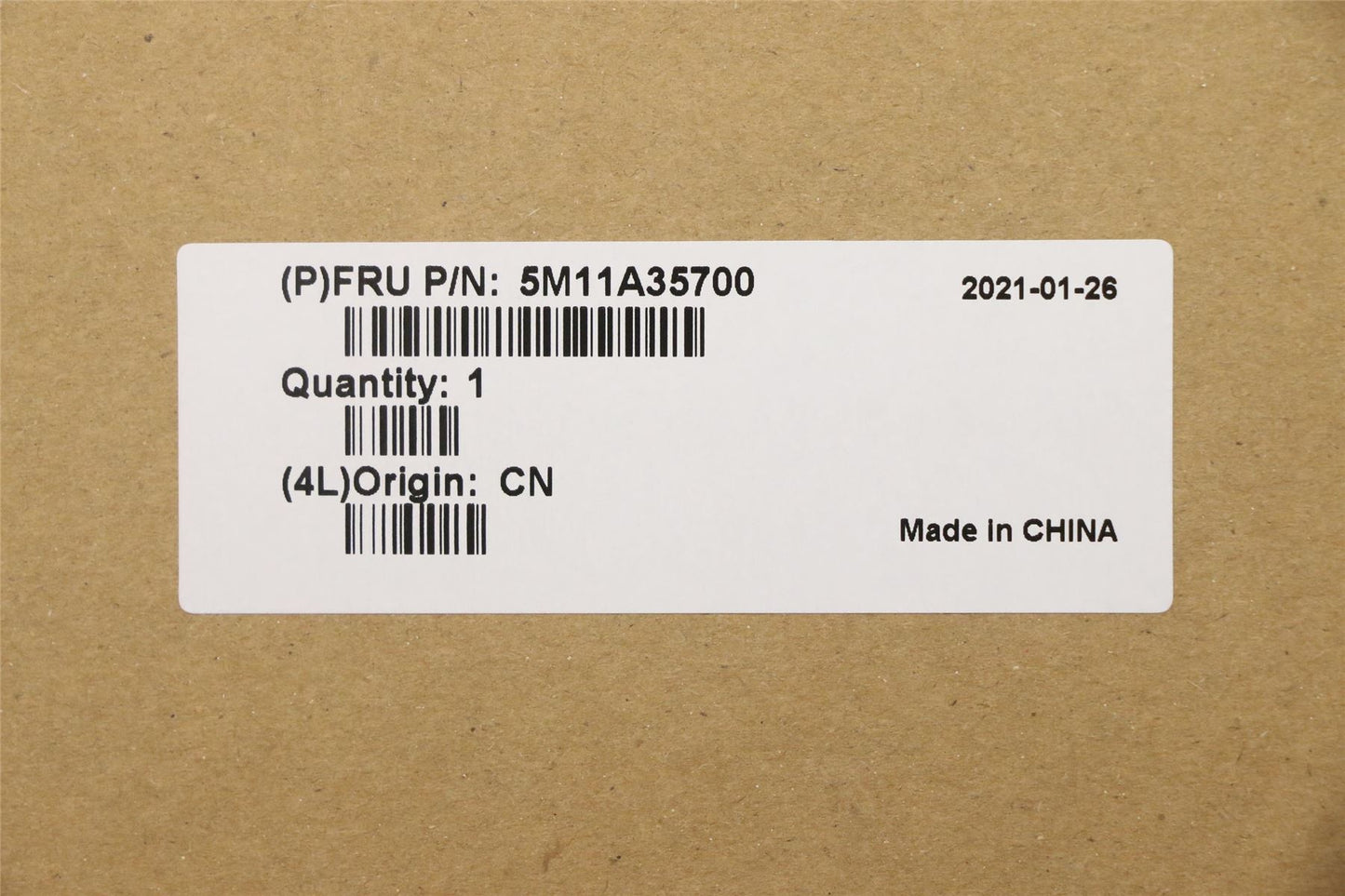 Lenovo ThinkPad E15 2 Keyboard Palmrest Top Cover UK Black 5M11A35699