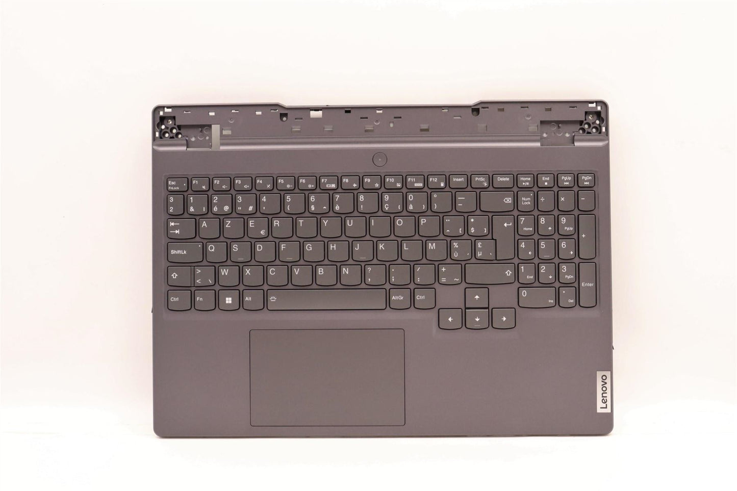 Lenovo 5 15IAH7H Palmrest Cover Touchpad Keyboard Belgian Storm Grey 5CB1F38750