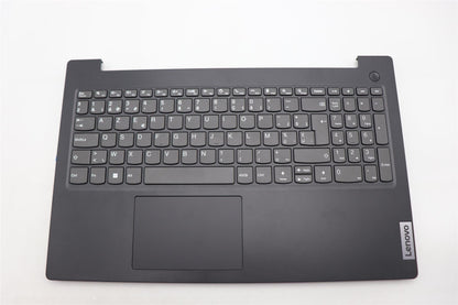 Lenovo V15 G4 IRU Palmrest Cover Touchpad Keyboard Belgian Grey 5CB1L67770