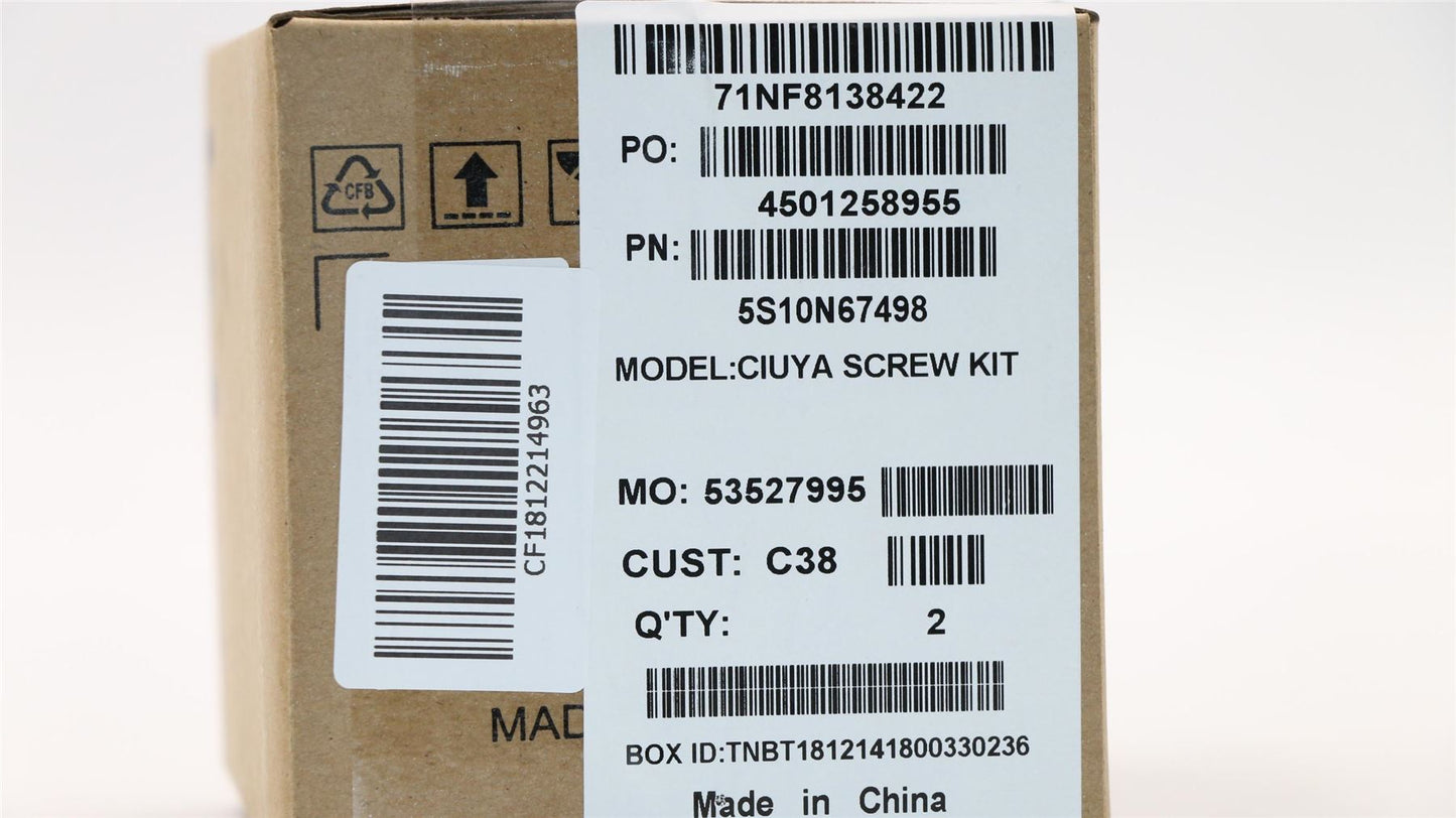 Lenovo Yoga 5-1470 520-14IKB Screw Screws Set Kit 5S10N67498