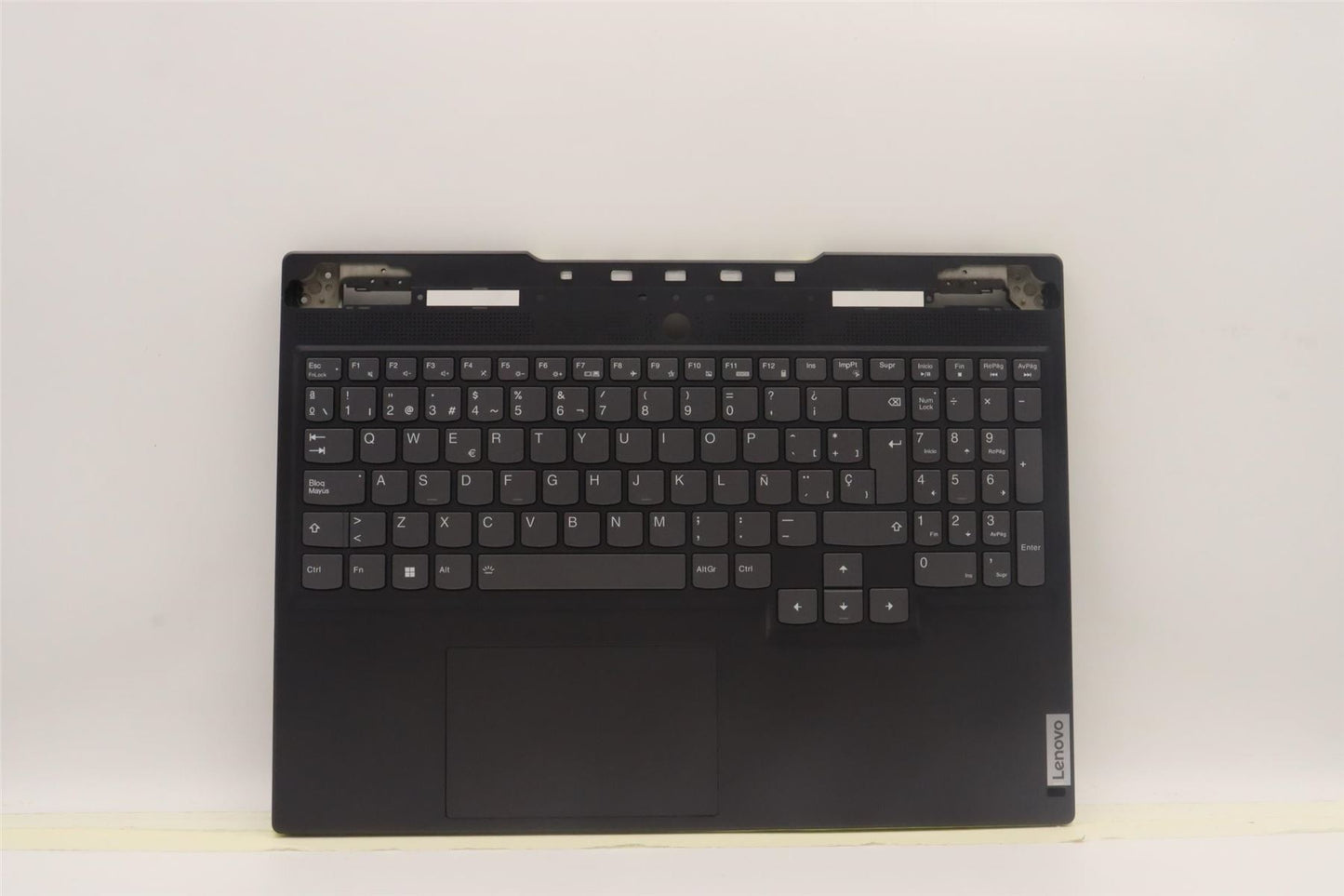 Lenovo S7 16IAH7 Palmrest Cover Touchpad Keyboard Spanish Storm Grey 5CB1J04400