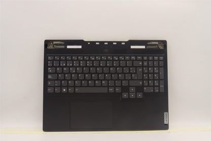 Lenovo S7 16IAH7 Palmrest Cover Touchpad Keyboard Spanish Storm Grey 5CB1J04400