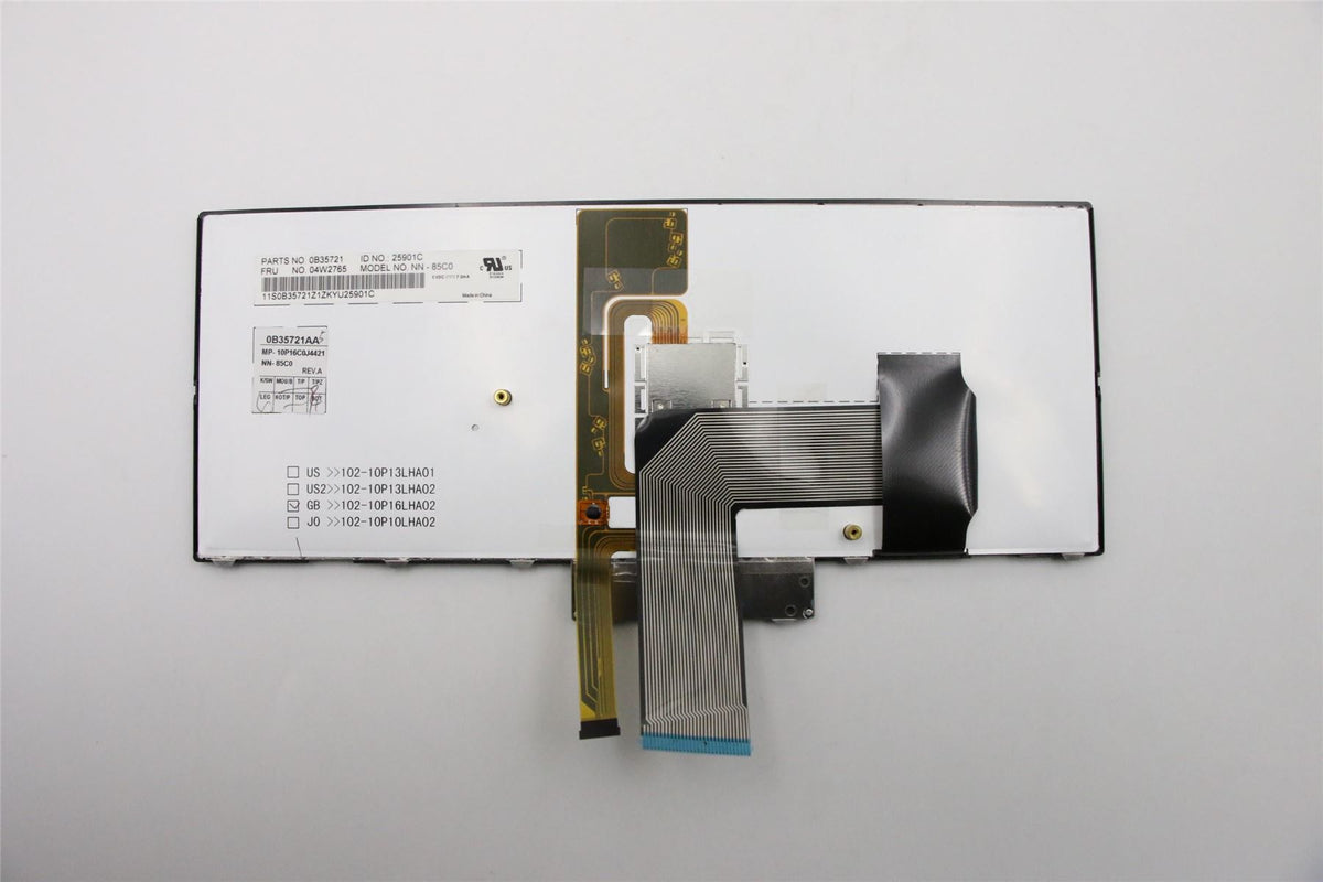 Lenovo NN-KBD CZH Czech Keyboard 04W2765