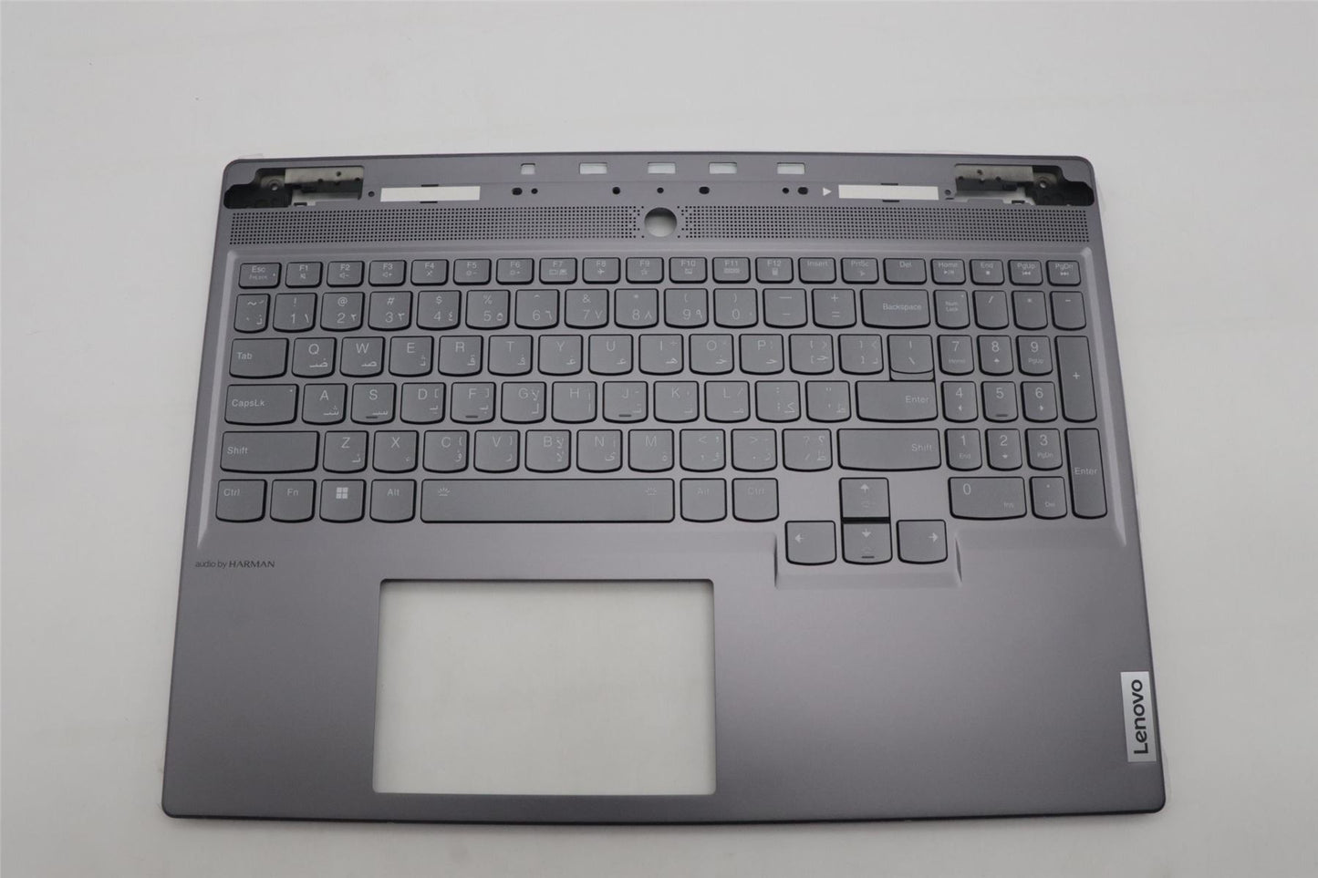 Lenovo Legion S7 16IRH8 Keyboard Palmrest Top Cover Arabic Grey 5CB1L67995