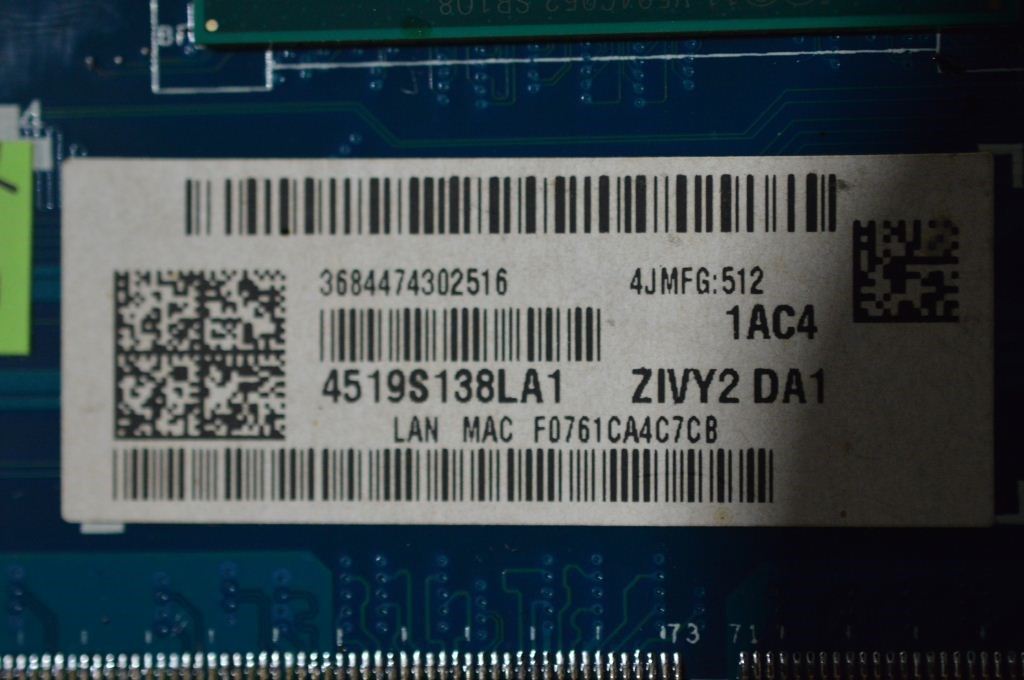 Lenovo 5B20H29178 MB C Y50-70 W8P I7-4720HQ4GN16P