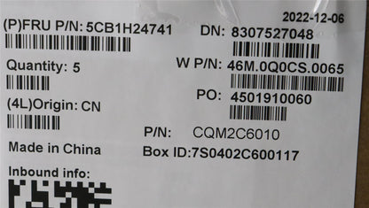 Lenovo ThinkBook 13x G2 IAP Palmrest Cover Touchpad Keyboard US Euro 5CB1H24741
