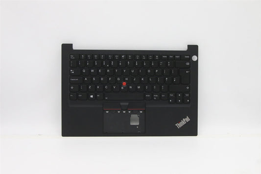 Lenovo ThinkPad E14 2 Keyboard Palmrest Top Cover UK Black Backlit 5M11A35123
