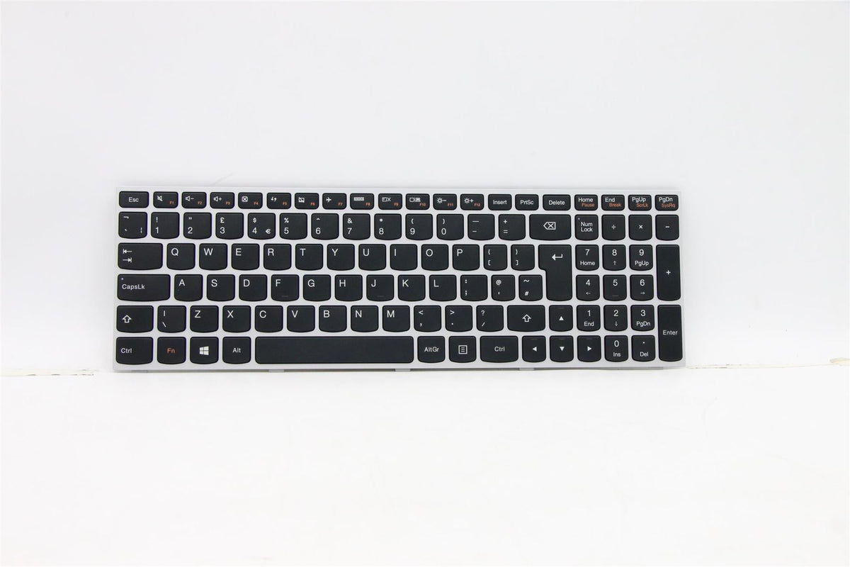Lenovo Z51-70 IdeaPad 500-15ACZ 500-15ISK Keyboard UK Silver 5N20H03500