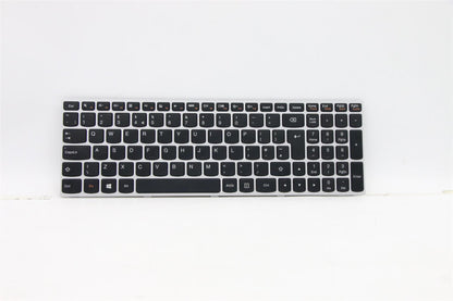 Lenovo Z51-70 IdeaPad 500-15ACZ 500-15ISK Keyboard UK Silver 5N20H03500