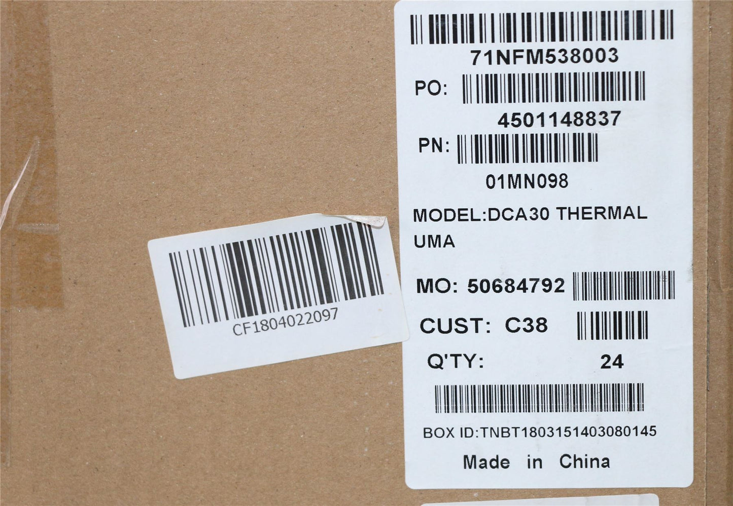 Lenovo 01MN098 HEATSINK C4C5 KBL_U UMA THERMAL