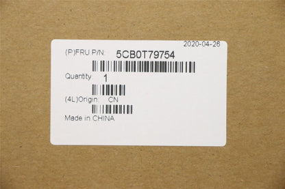 Lenovo Chromebook 100e 2nd Keyboard Palmrest Top Cover UK Black 5CB0T79754