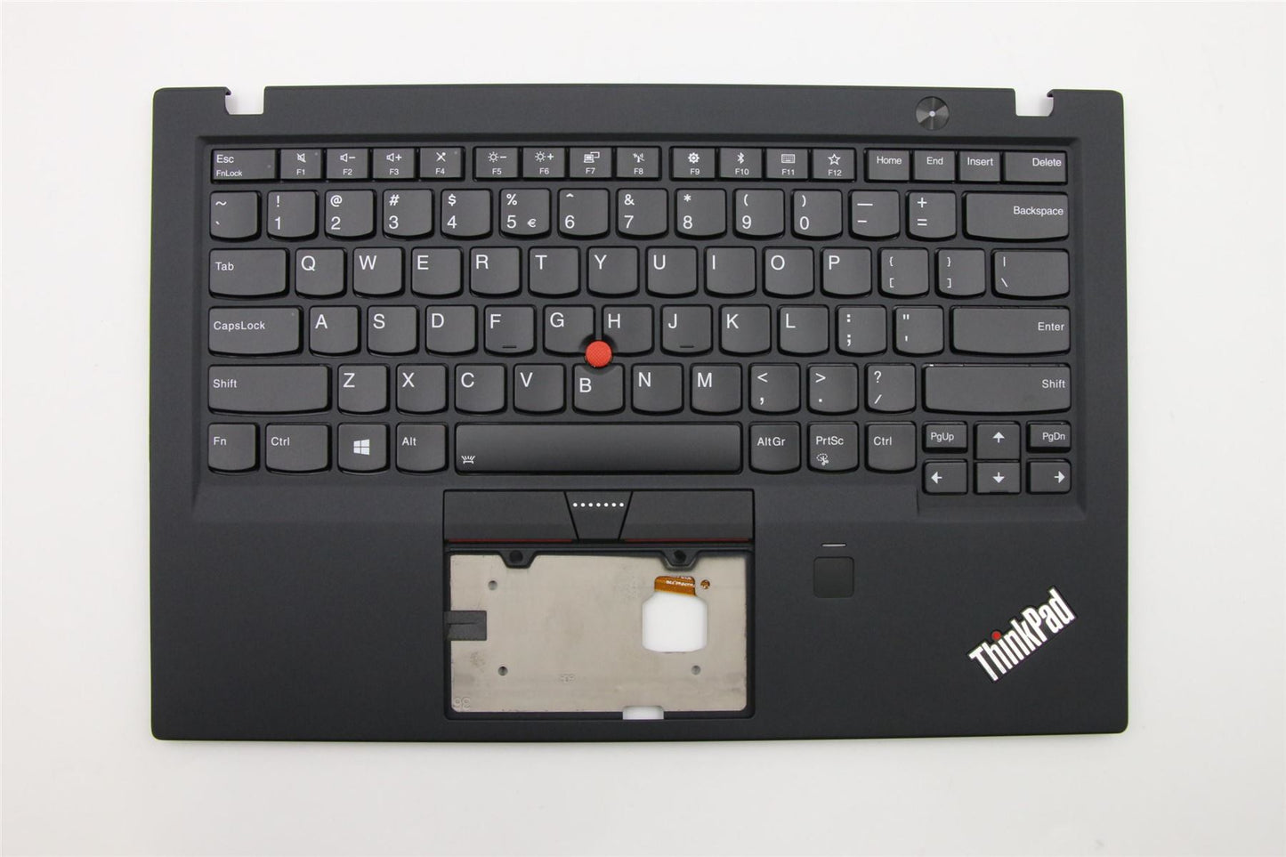 Lenovo Carbon X1 5th Keyboard Palmrest Top Cover US International Black 01LX510