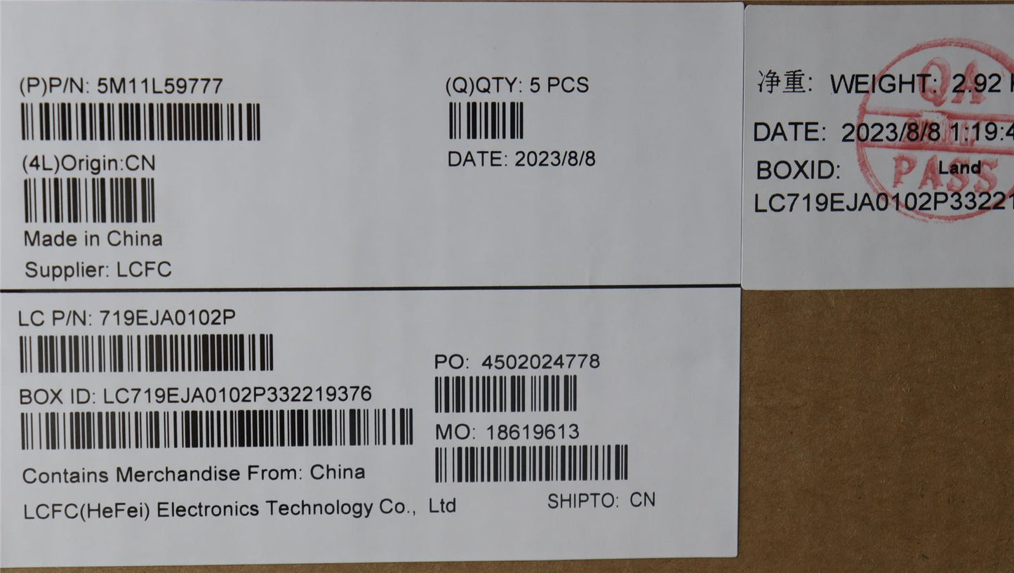 Lenovo  5M11L59777 5M11L59775 5M11L59776 5M11L59778