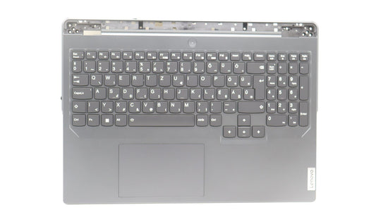 Lenovo Legion 5 16IRX8 Palmrest Cover Touchpad Keyboard Hungarian 5CB1L30901