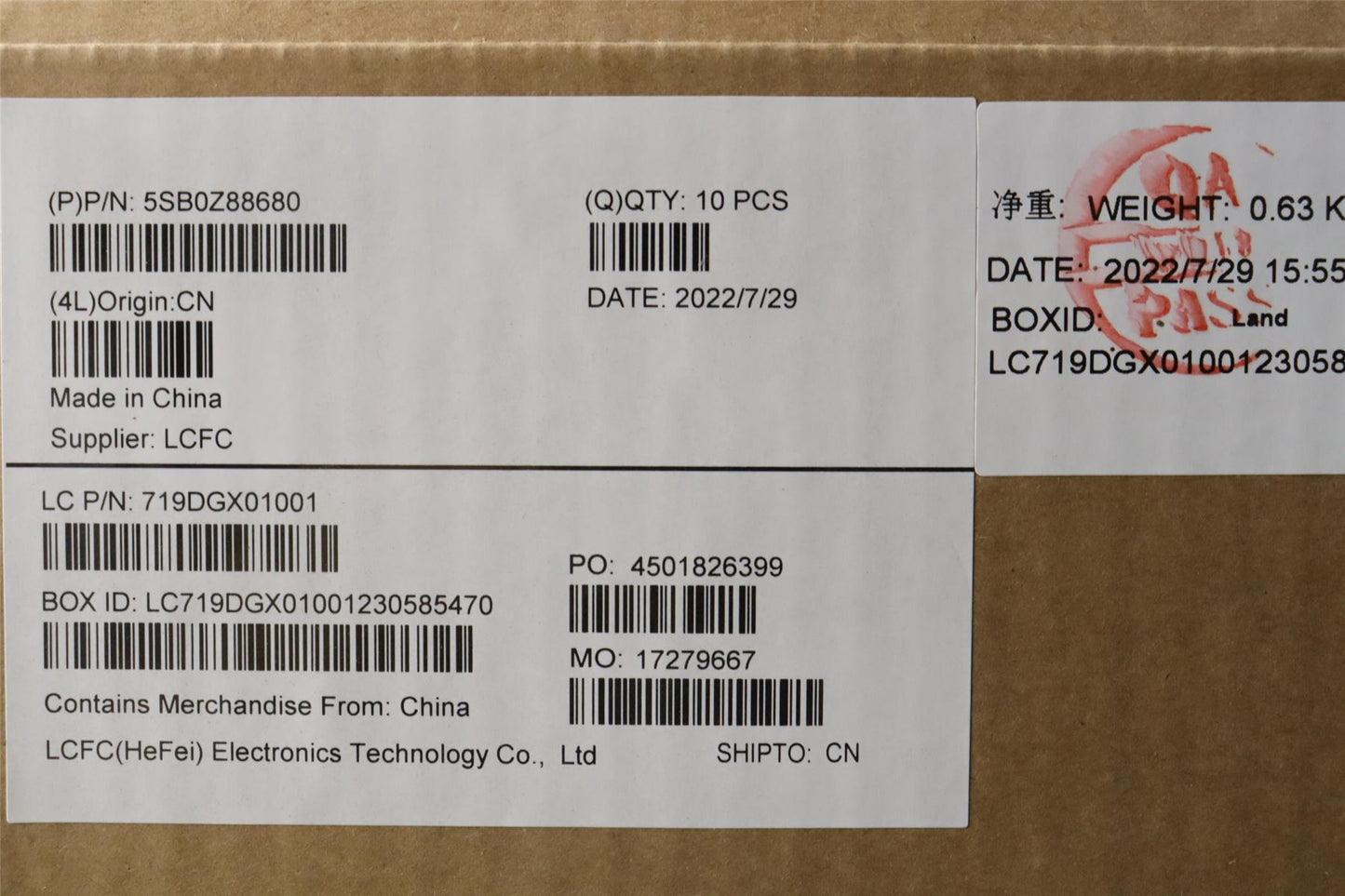 Lenovo ThinkPad P16 Gen 1 Speaker Speakers 5SB0Z88680