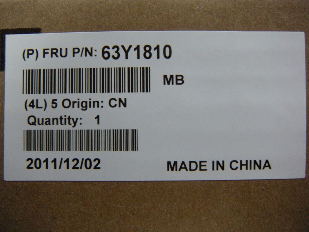 Lenovo FRU PLN SWG AMT=N TPM=Y Board 63Y1810