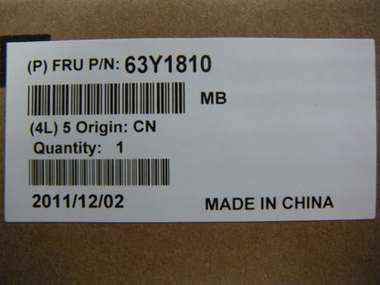 Lenovo FRU PLN SWG AMT=N TPM=Y Board 63Y1810