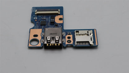 Lenovo ThinkPad L14 Gen 4 L15 Gen 4 USB-A SD Card Reader Board 5C51J62730