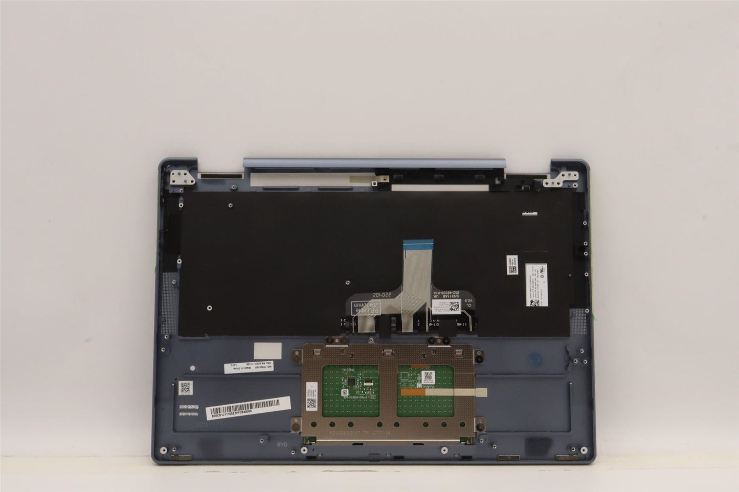 Lenovo Yoga 7 14ARB7 Palmrest Cover Touchpad Keyboard UK 5CB1J11105