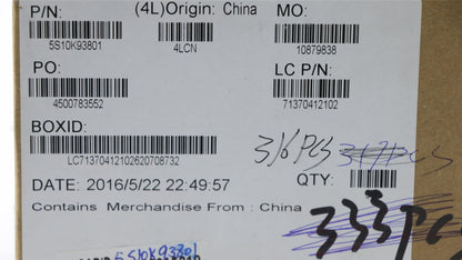 Lenovo 5S10K93801 SCREW Screw L 80ML 2D 3L K 4.5D 0.5T