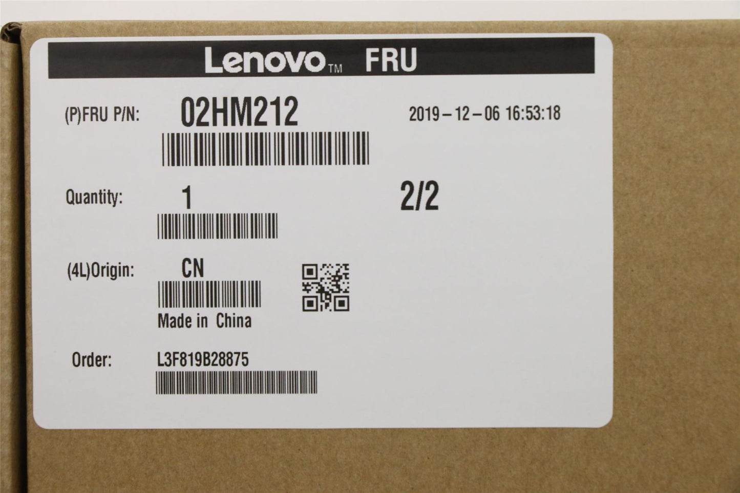 Lenovo MECH_ASM Ccov,FRA/ENG,BLKBD,BK,LTN 02HM212