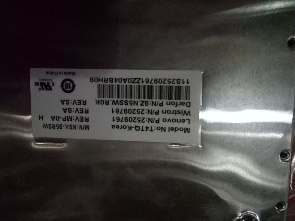 Lenovo DFT4TQ Korea101Keyblack frame KBD Keyboard 25209761