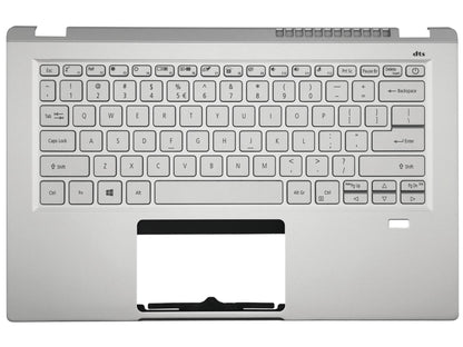 Acer Swift SF314-43 Palmrest Cover Keyboard US International Silver 6B.AB1N2.001