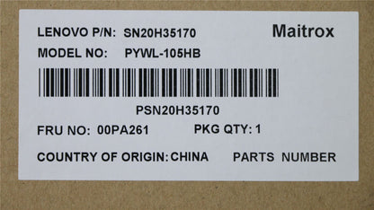 Lenovo PYWL-KBD, IL, CHY Hebrew Keyboard 00PA261