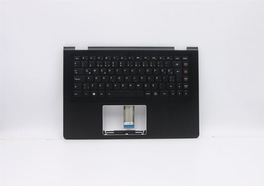 Lenovo Yoga 500-14IBD 500-14ISK Keyboard Palmrest Turkish Q Black 5CB0J34093