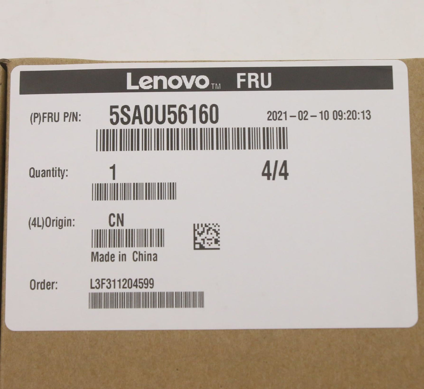 Lenovo ThinkCentre M80q M70q CPU Processor 5SA0U56160