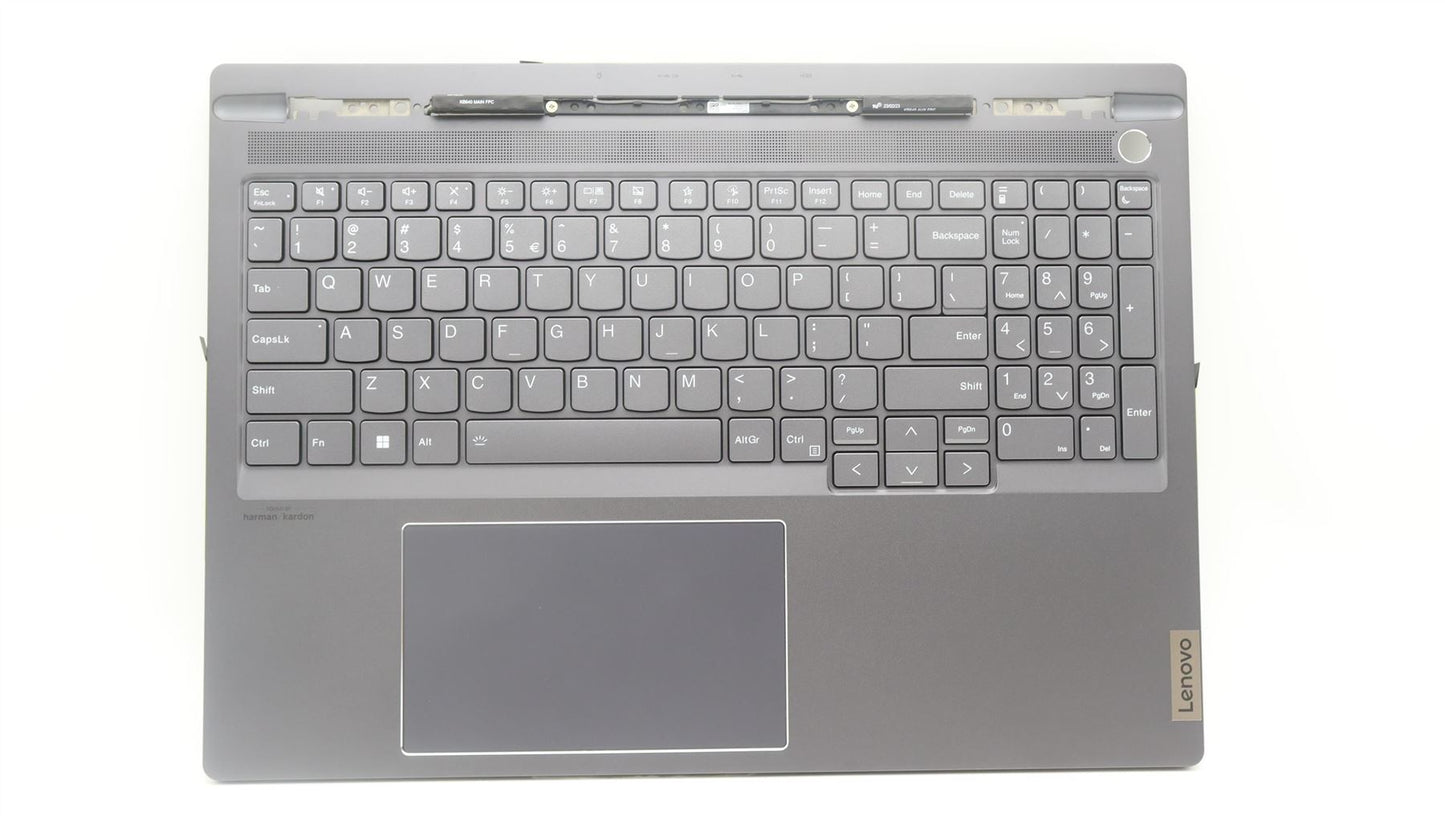 Lenovo ThinkBook 16p G4 IRH Palmrest Cover Touchpad Keyboard Black 5CB1L68938