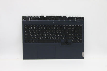 Lenovo 5 15ACH6H 5 15ACH6A Palmrest Cover Touchpad Keyboard Blue 5CB1C74832