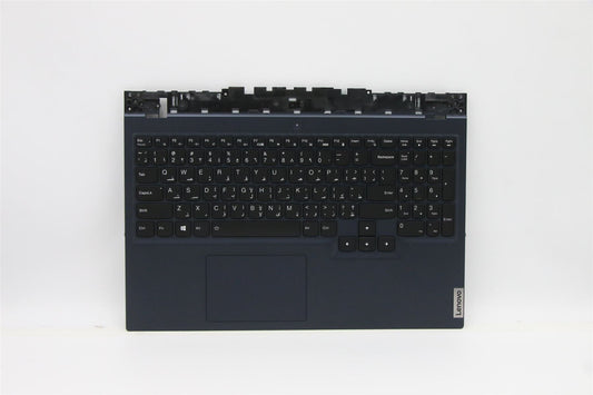 Lenovo 5 15ACH6H 5 15ACH6A Palmrest Cover Touchpad Keyboard Blue 5CB1C74832