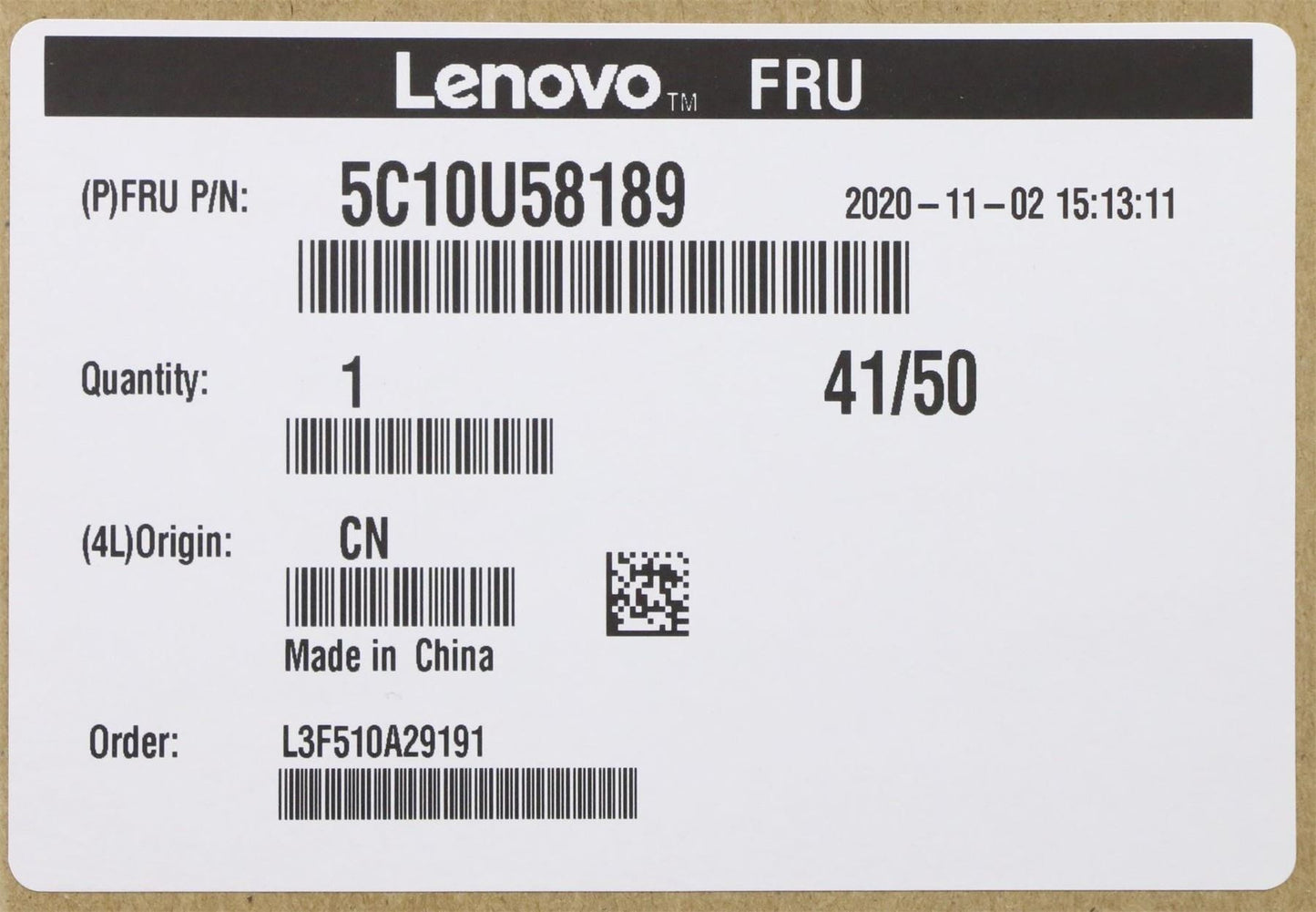 Lenovo Fru,1500mm HDMI A/M-HDMI A/M cable 5C10U58189