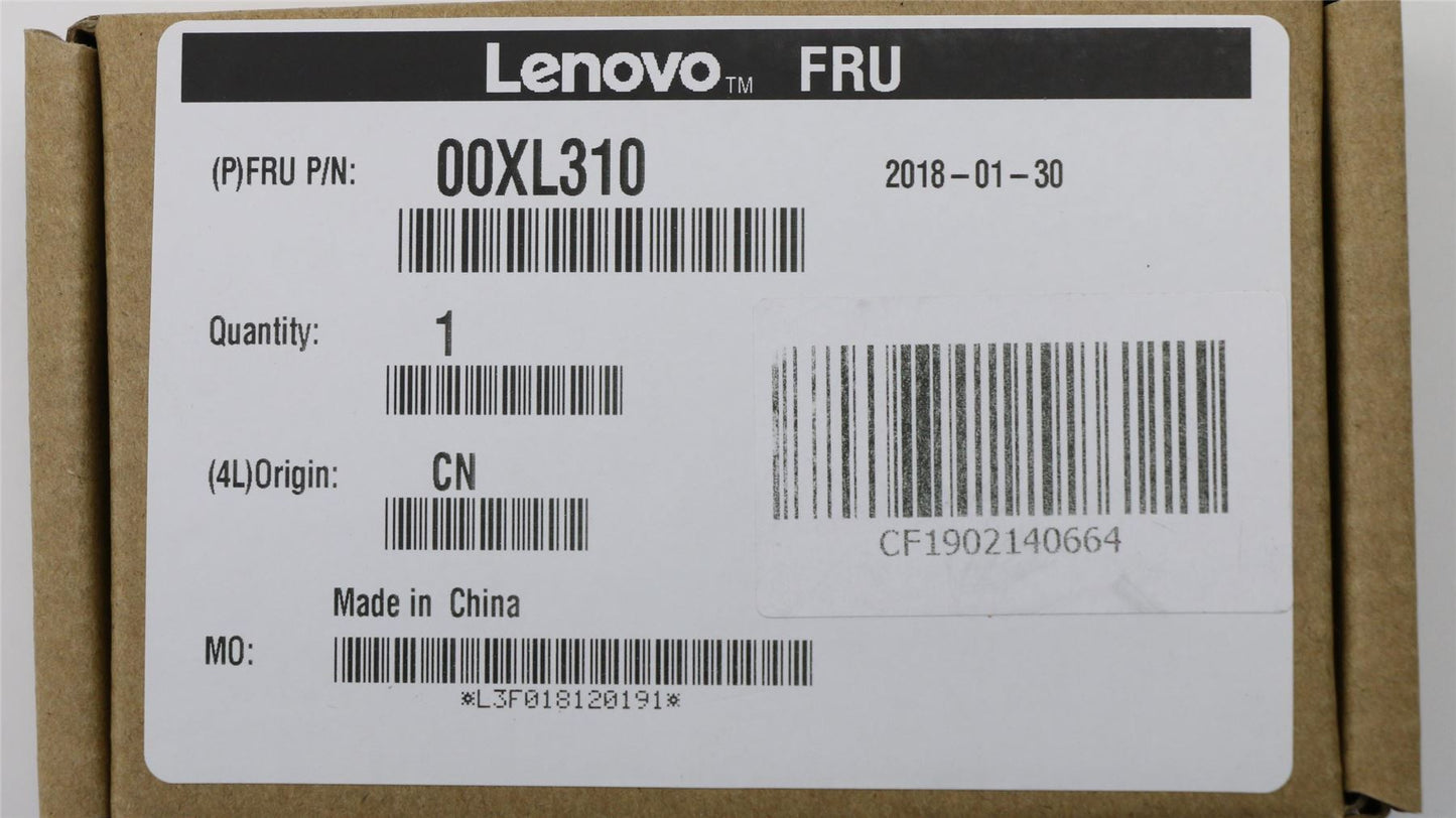 Lenovo ThinkStation P520 P620 P720 P920 Supercap Canle 00XL310