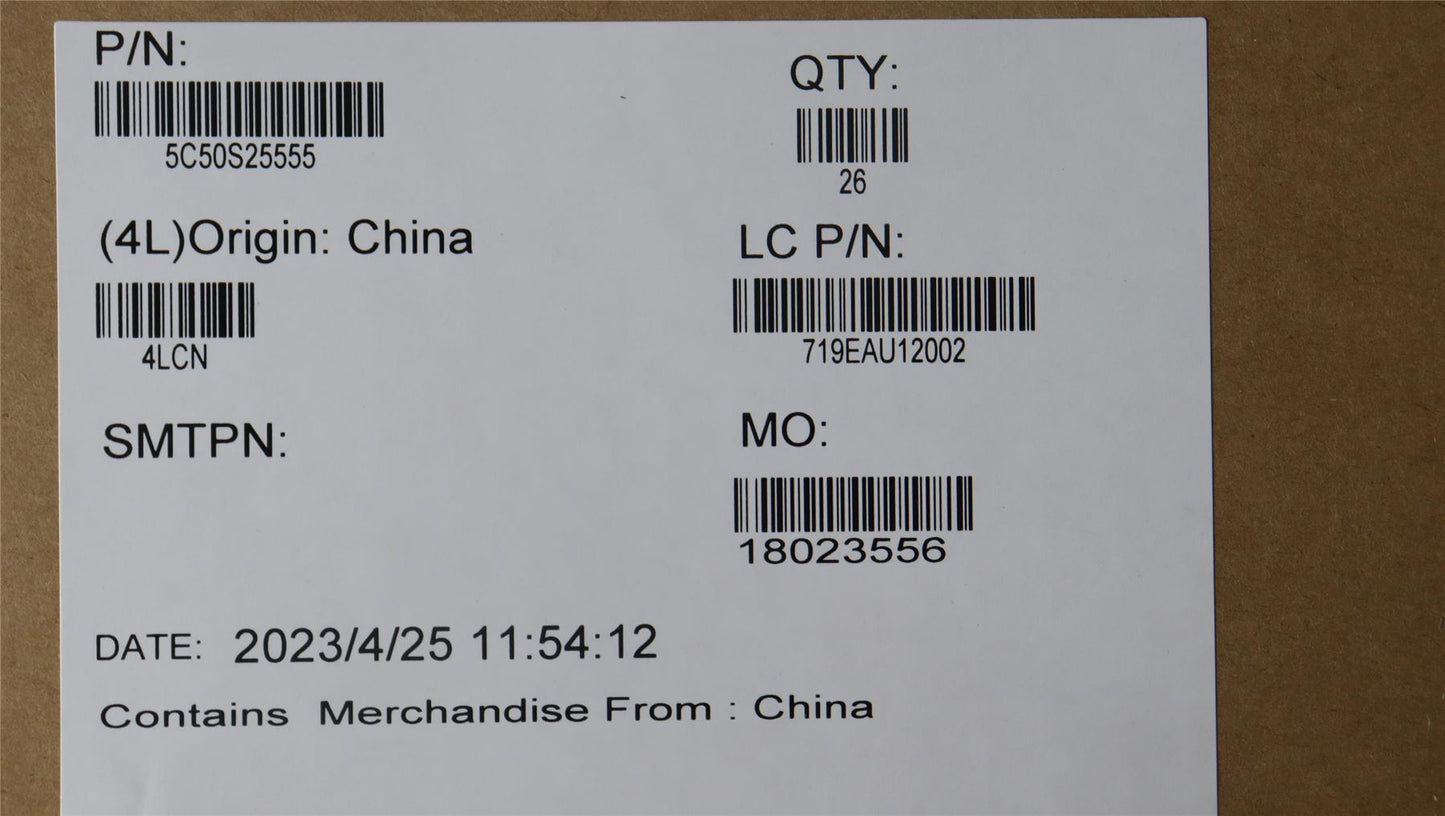 Lenovo Cardpop L 82WM SENSOR/B 5C50S25555