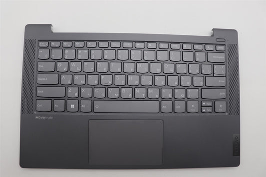 Lenovo IdeaPad 5 14IAL7 Palmrest Cover Touchpad Keyboard Russian 5CB1J05303