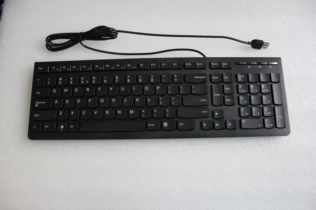 Lenovo Sunrex LXH-EKB-10YA(IN) B-Silk KB-LVT Indian English Keyboard 25200497