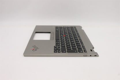 Lenovo ThinkPad X1 Keyboard Palmrest Top Cover Bulgarian Titanium 5M11B59886