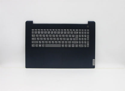 Lenovo IdeaPad 3-17ALC6 Palmrest Cover Touchpad Keyboard Blue 5CB1C75055