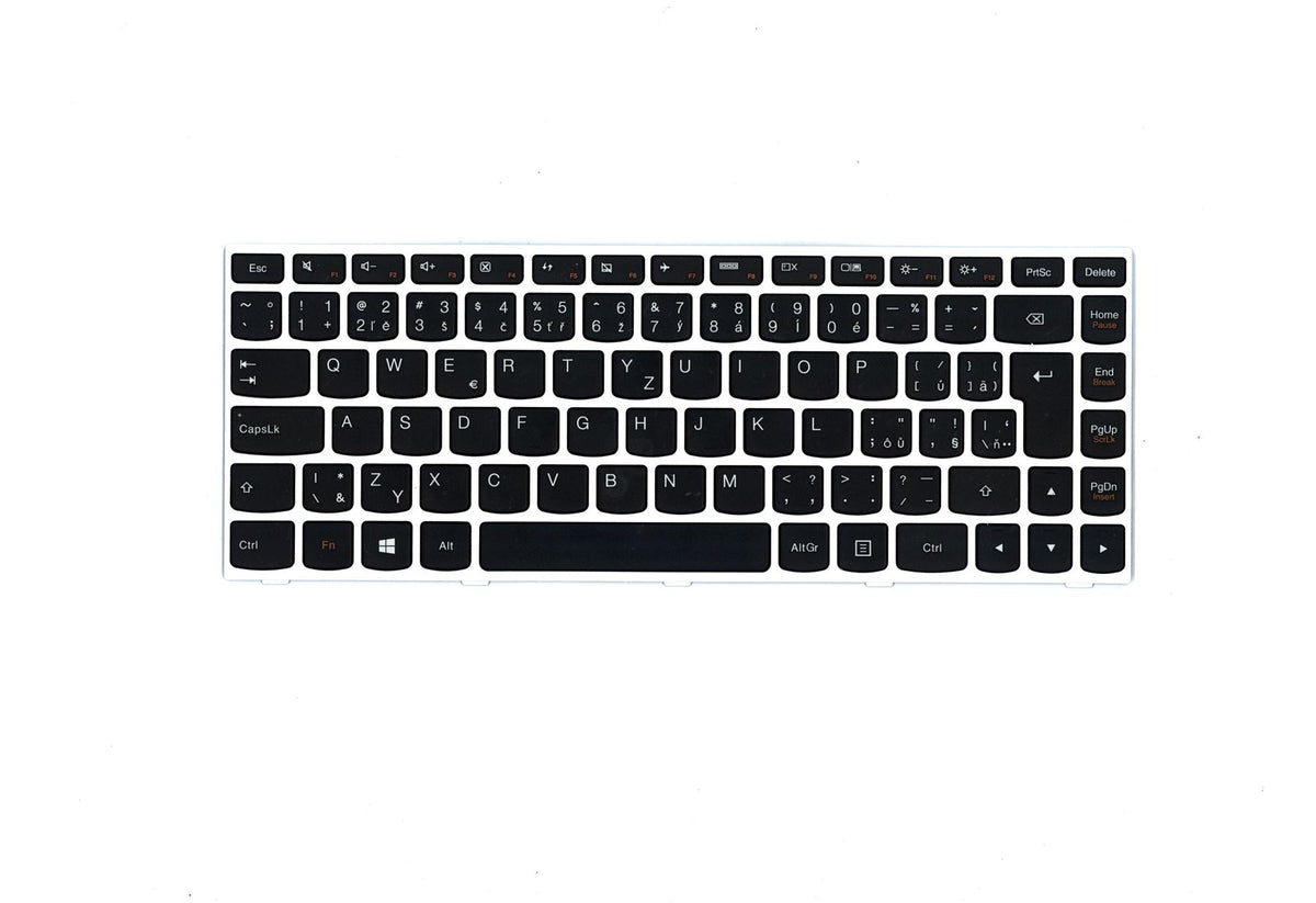 Lenovo CzhSlk-T5G1-CCY-Black Key Silver Frame-KBD Keyboard 25215127
