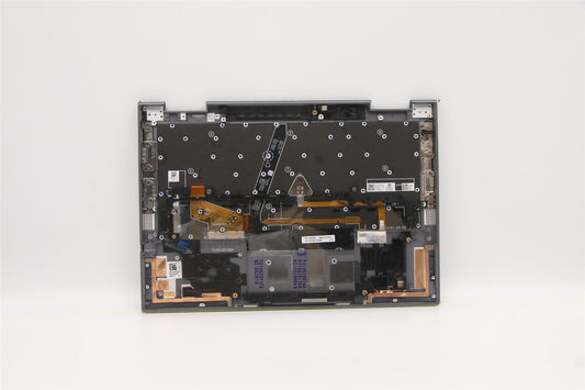 Lenovo Yoga X1 6th Keyboard Palmrest Top Cover Spanish Grey 5M11C40991