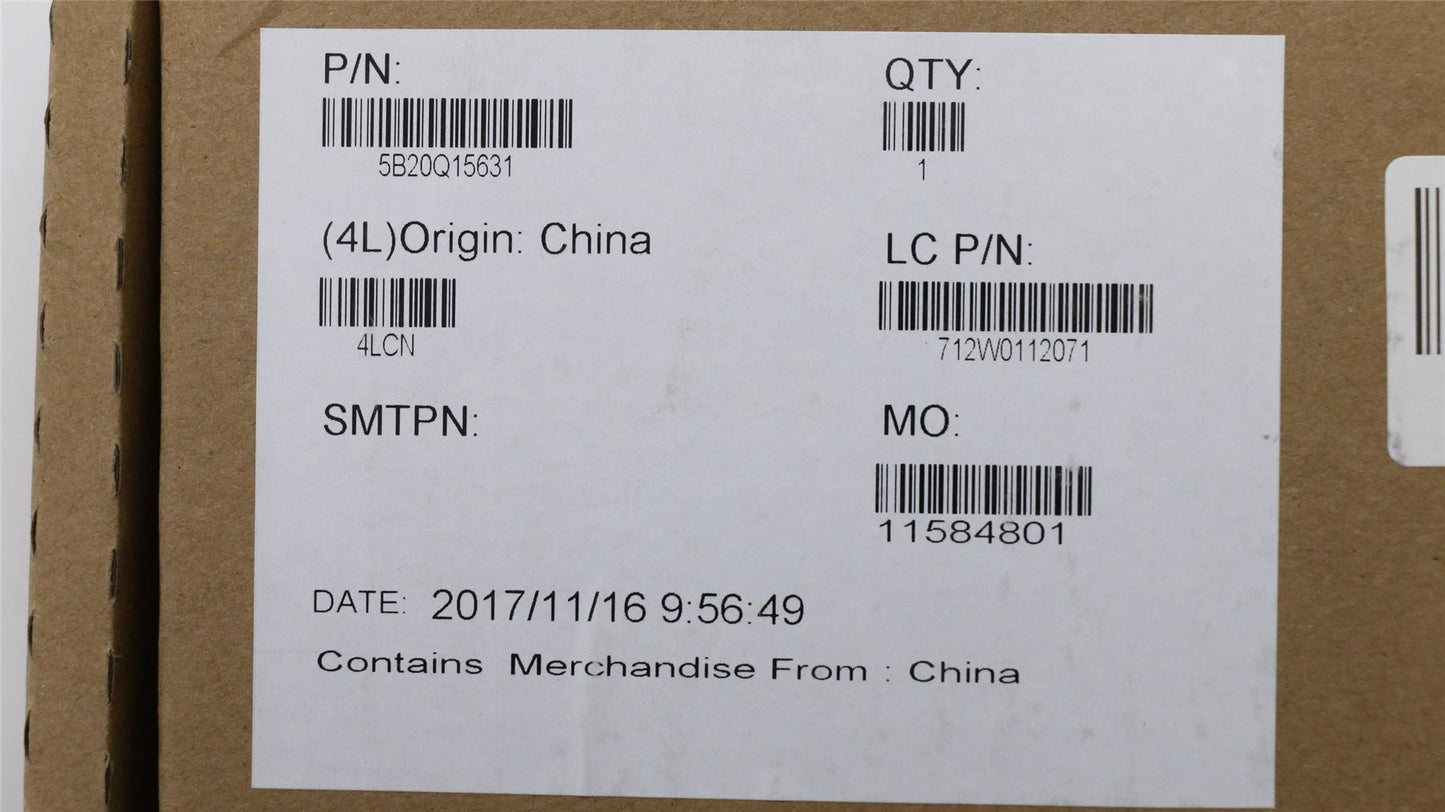 Lenovo 5B20Q15631 MBL81BFI78550UV4GNRAMFPOPTWIN