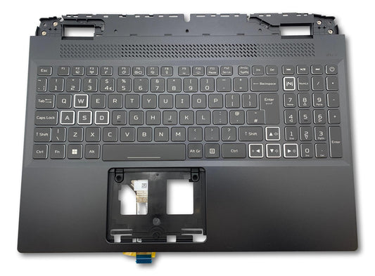 Acer Nitro AN515-58 AN515-46 Palmrest Cover Keyboard UK Black 6B.QFMN2.013