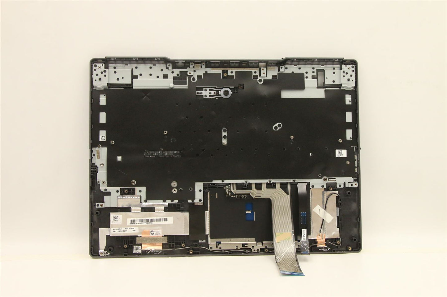 Lenovo 5 15IAH7H Palmrest Cover Touchpad Keyboard Hebrew Storm Grey 5CB1F39077