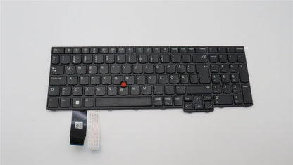 Lenovo ThinkPad P16s 1 L15 3 T16 1 Keyboard Swedish Finnish Black 5N21D93818