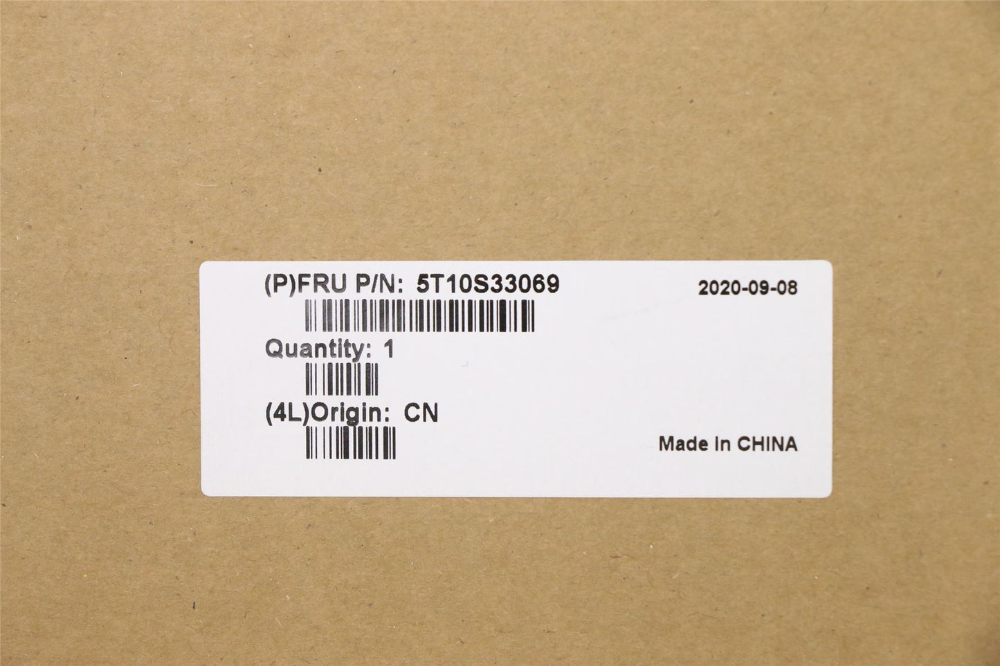 Lenovo 5T10S33069 TAPE Removable Tape Q 82AA