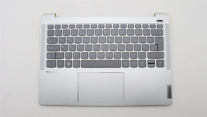 Lenovo IdeaPad 5 14IAP7 Palmrest Cover Touchpad Keyboard UK Silver 5CB1H81095