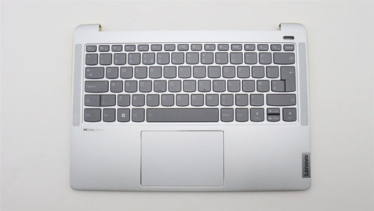 Lenovo IdeaPad 5 14IAP7 Palmrest Cover Touchpad Keyboard UK Silver 5CB1H81095