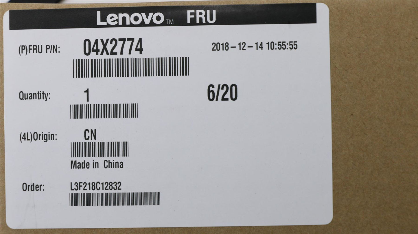 Lenovo Fru, Gaming PC FRONT_I/O cable 04X2774